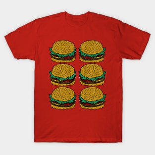 Six Cheeseburgers T-Shirt